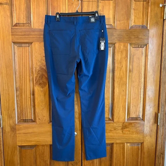 FootJoy Men's Navy Moxie 5 Pocket Performance Pants - Picture 2 of 9
